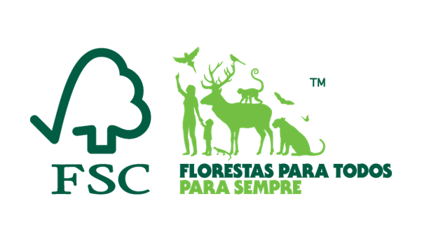 Imagem do selo da FSC - Forest Stewardship Council