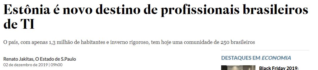 Manchetes de jornais, sites, revistas online e portais sobre o profissional de TI brasileiro.