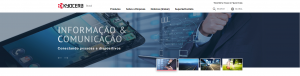 Website da fabricante Kyocera.