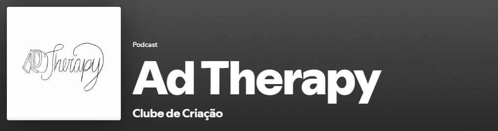 Logo do podcast Ad Therapy.