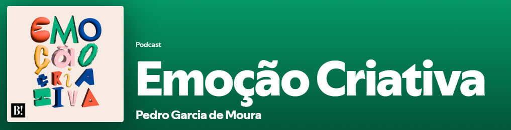 Logo do podcast Emoção Criativa.